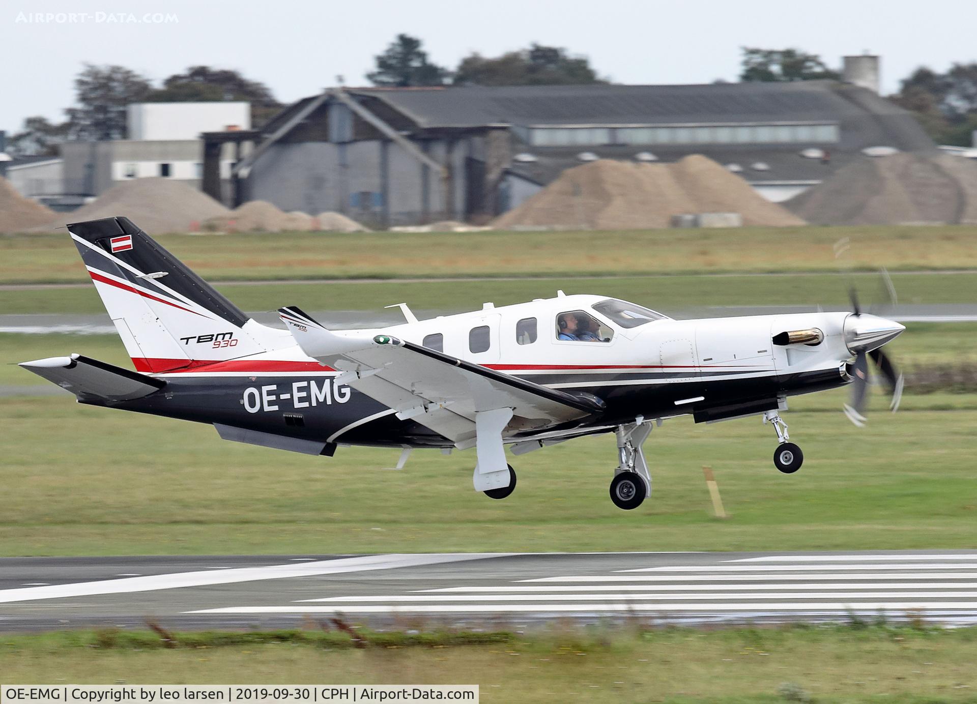 OE-EMG, 2017 Daher TBM-930 C/N 1116, Copenhagen 30.9.2019