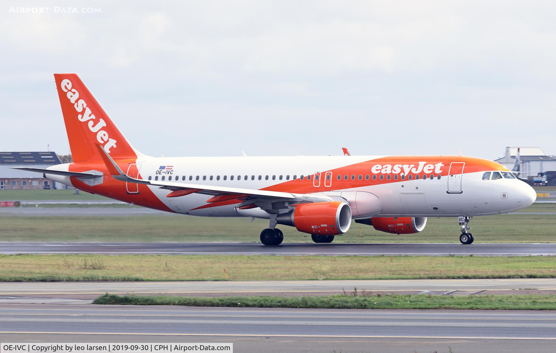 OE-IVC, 2016 Airbus A320-214 C/N 7372, Copenhagen 30.9.2019