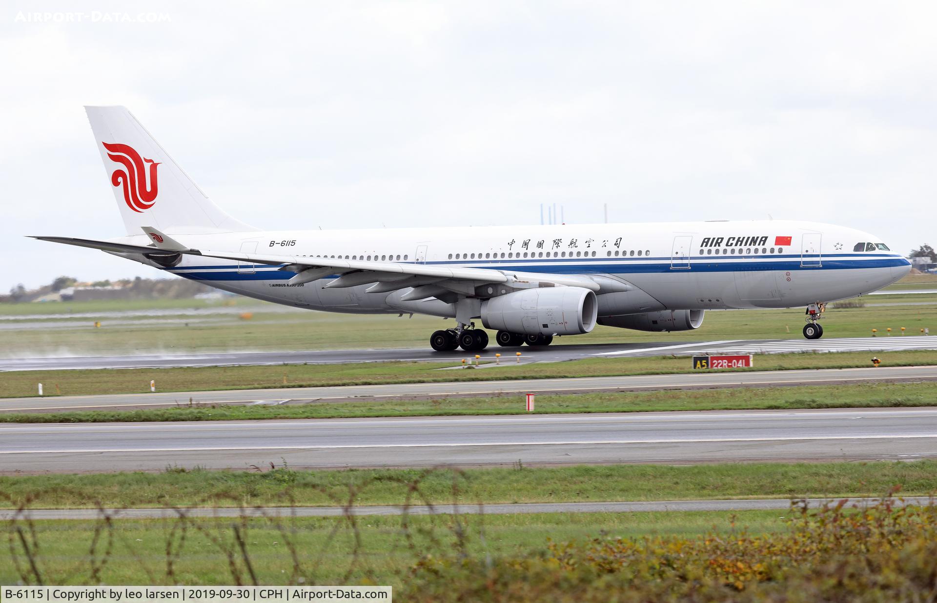 B-6115, 2008 Airbus A330-243 C/N 909, Copenhagen 30.9.2019