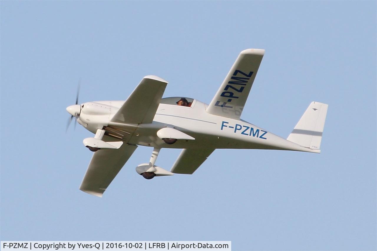 F-PZMZ, 1989 Viking Dragonfly Mark III C/N 678, Viking MK-3 Dragonfly, Take off rwy 25L, Brest-Bretagne airport (LFRB-BES)