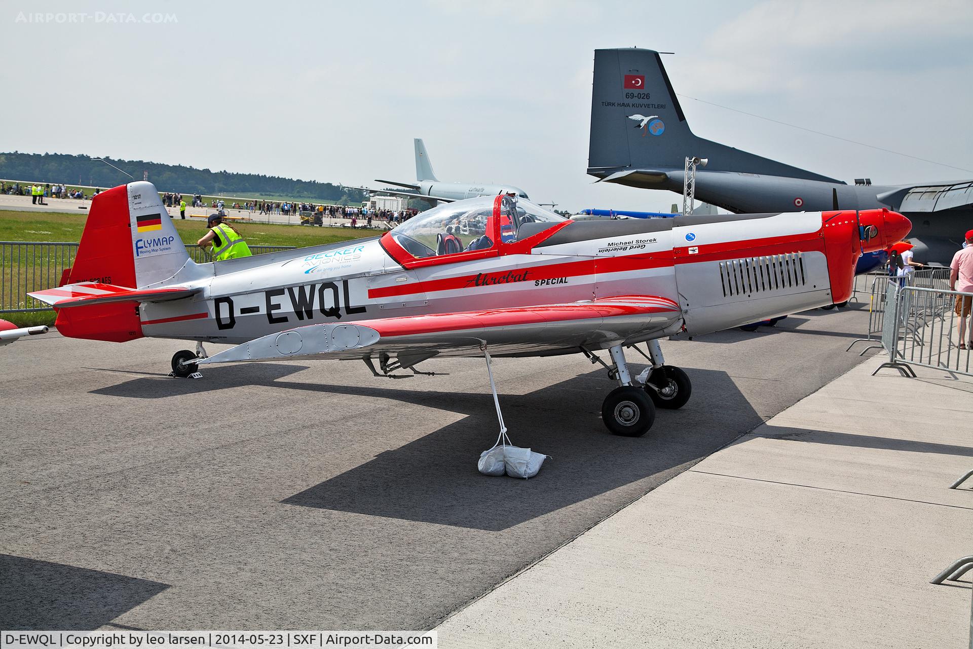 D-EWQL, 1972 Zlin Z-526AFS Acrobat C/N 1217, Berlin Air Show 23.5.2014