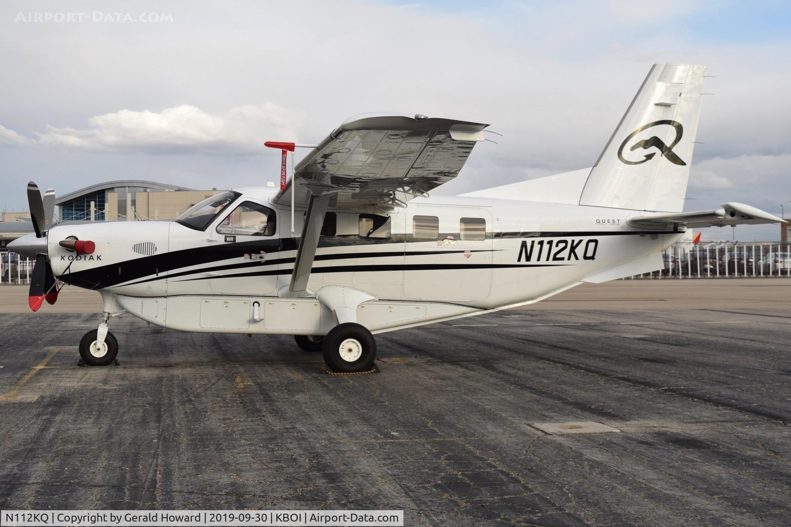 N112KQ, 2014 Quest Kodiak 100 C/N 100-0112, Parked on north GA ramp.