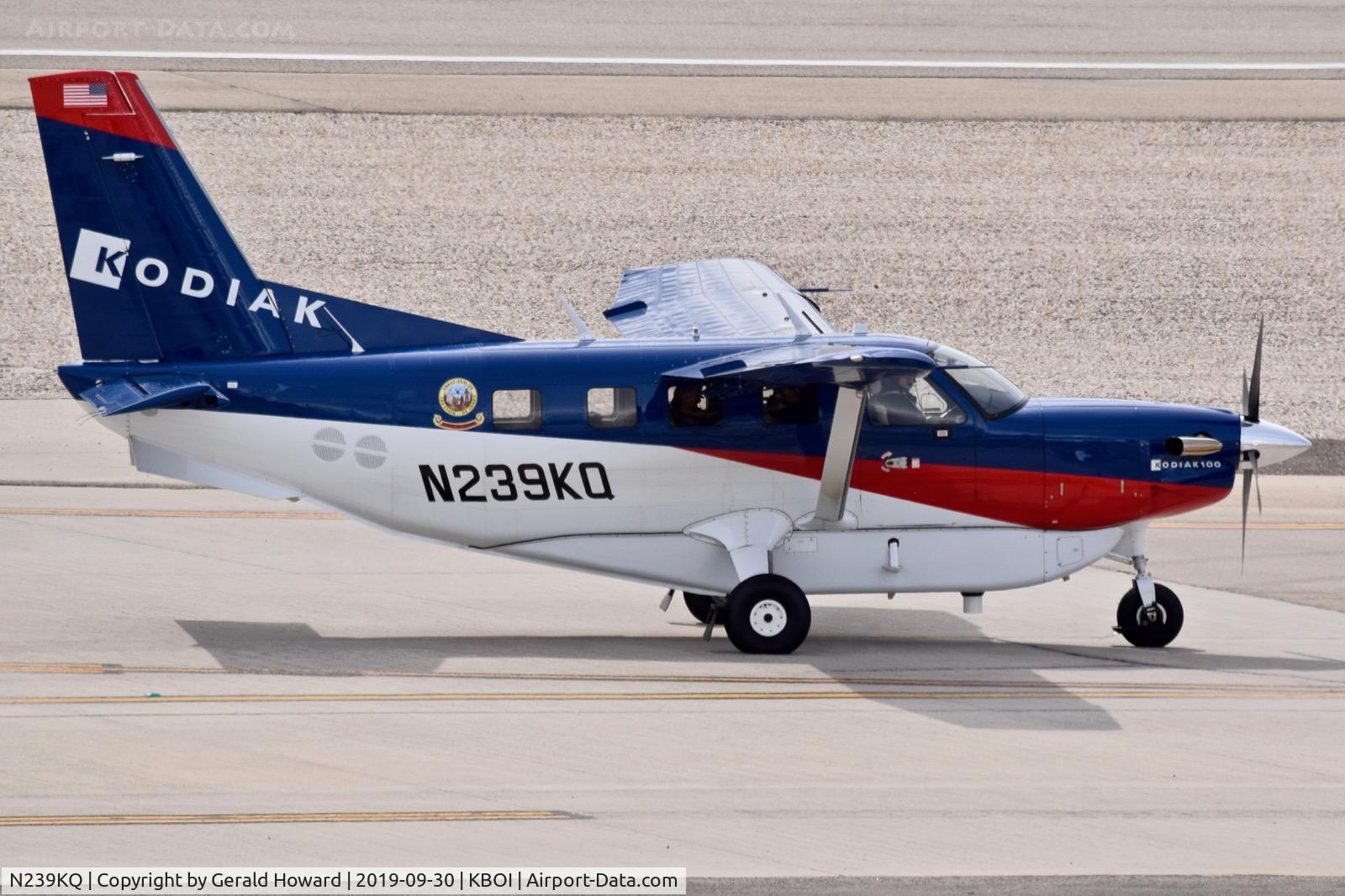 N239KQ, 2018 Quest Kodiak 100 C/N 100-0239, Taxiing on Alpha.