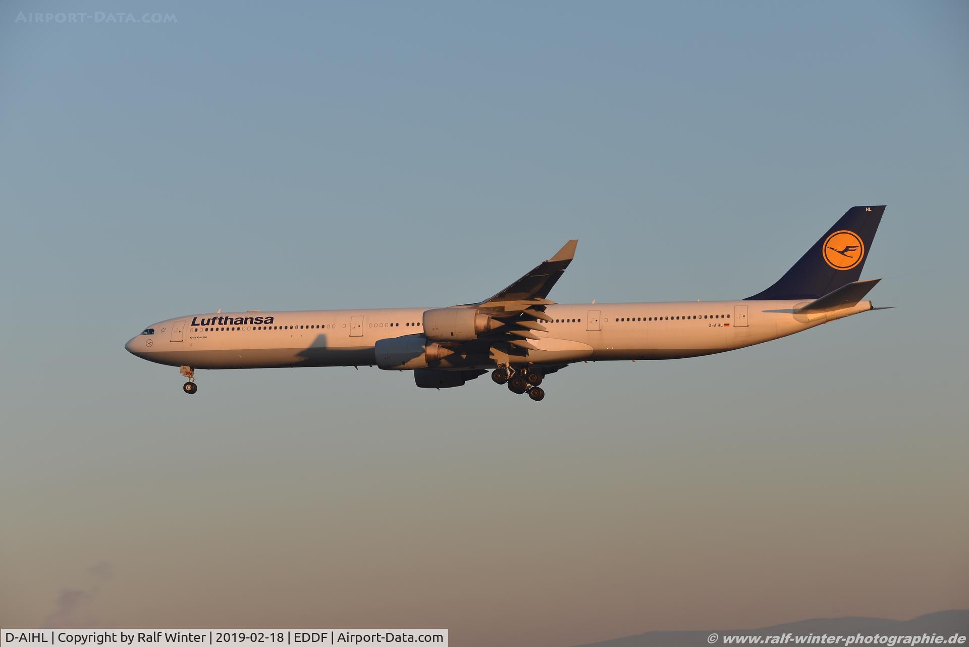 D-AIHL, 2004 Airbus A340-642 C/N 583, Airbus A340-642 - LH DLH Lufthansa 'Saarbrücken' - 583 - D-AIHL - 18.02.2019 - FRA