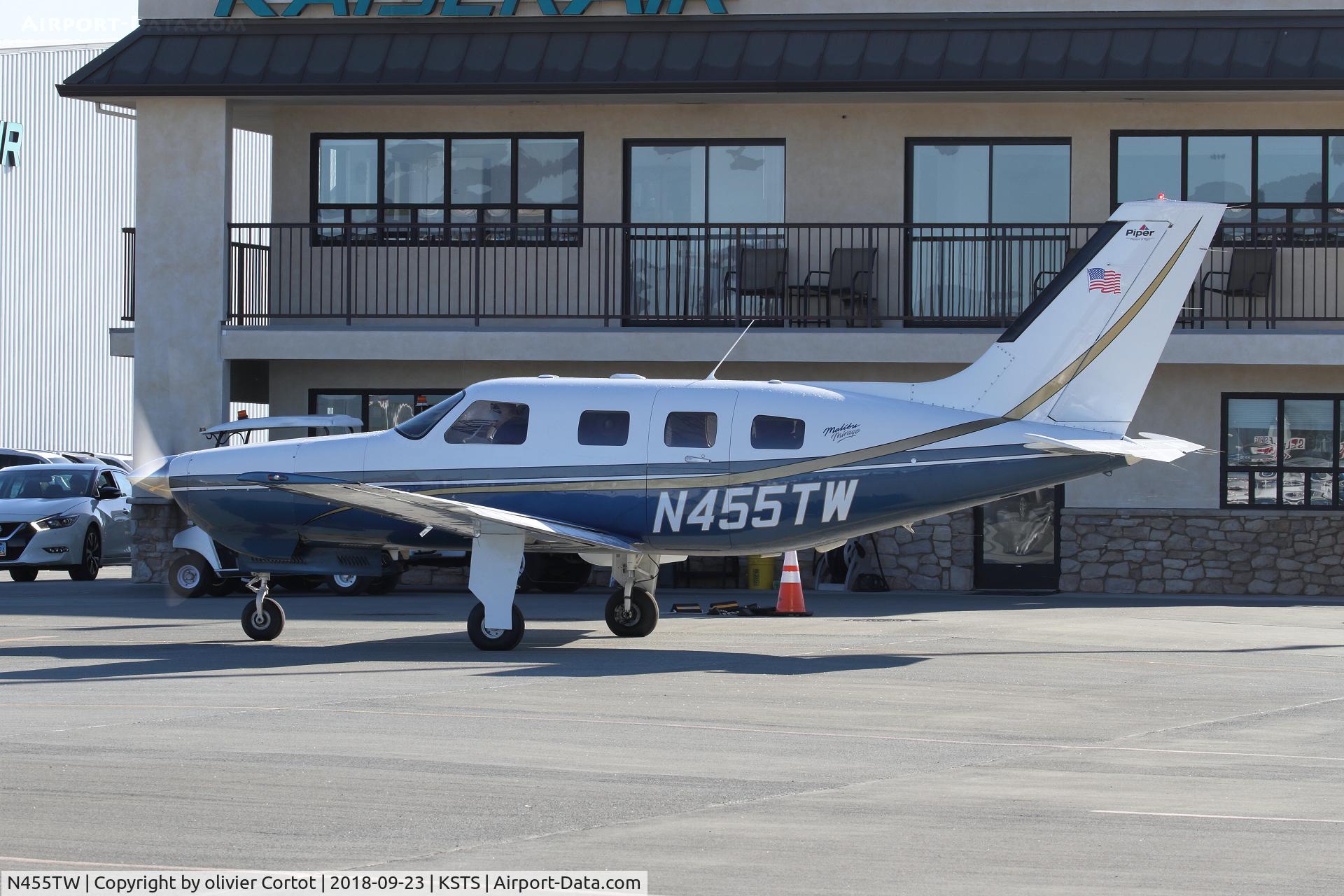 N455TW, 2001 Piper PA-46-350P Malibu Mirage C/N 4636323, the real N455TW