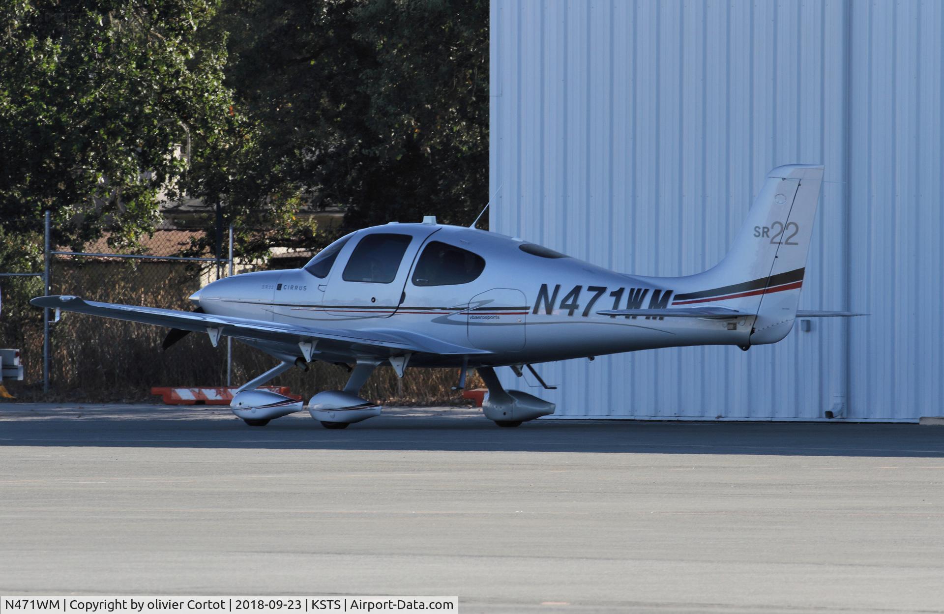 N471WM, 2011 Cirrus SR22 C/N 3801, Santa Rosa, airshow day