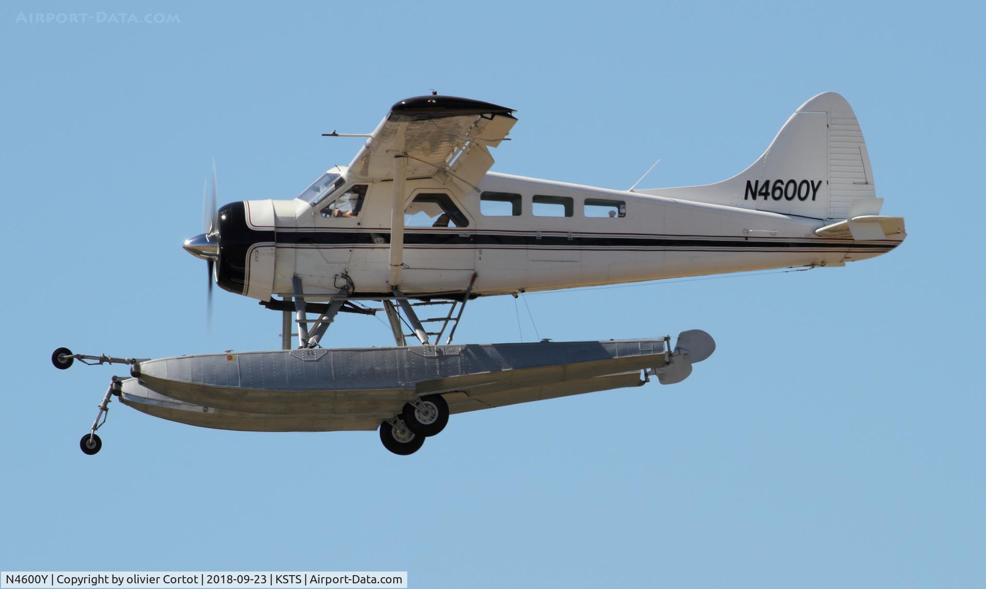 N4600Y, 1955 De Havilland Canada U-6A Beaver C/N 993, Santa Rosa airshow