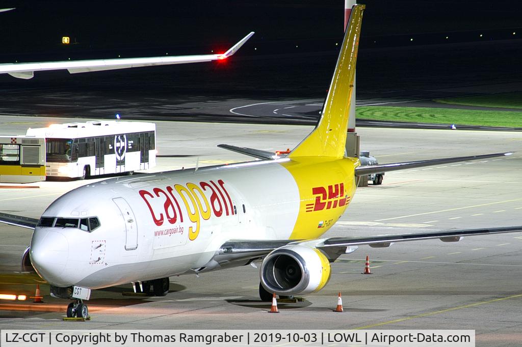 LZ-CGT, 1990 Boeing 737-4Y0F C/N 24691, Cargoair Boeing 737-400(F)