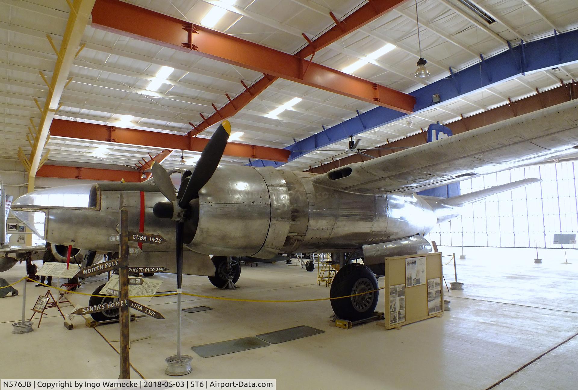 N576JB, 1945 Douglas A-26C Invader C/N 28772, Douglas RB-26C (A-26C) Invader at the War Eagles Air Museum, Santa Teresa NM