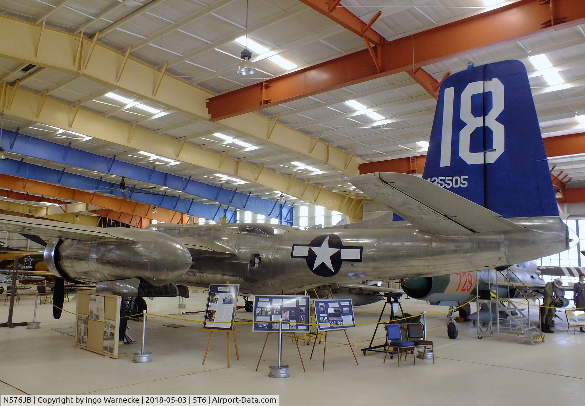 N576JB, 1945 Douglas A-26C Invader C/N 28772, Douglas RB-26C (A-26C) Invader at the War Eagles Air Museum, Santa Teresa NM