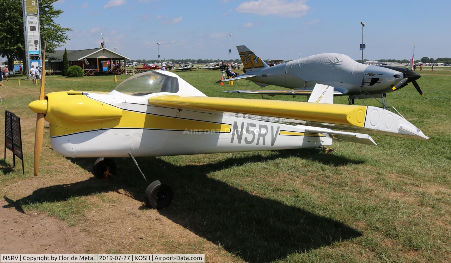 N5RV, 1984 Vans RV-5 C/N 1, Vans RV-5