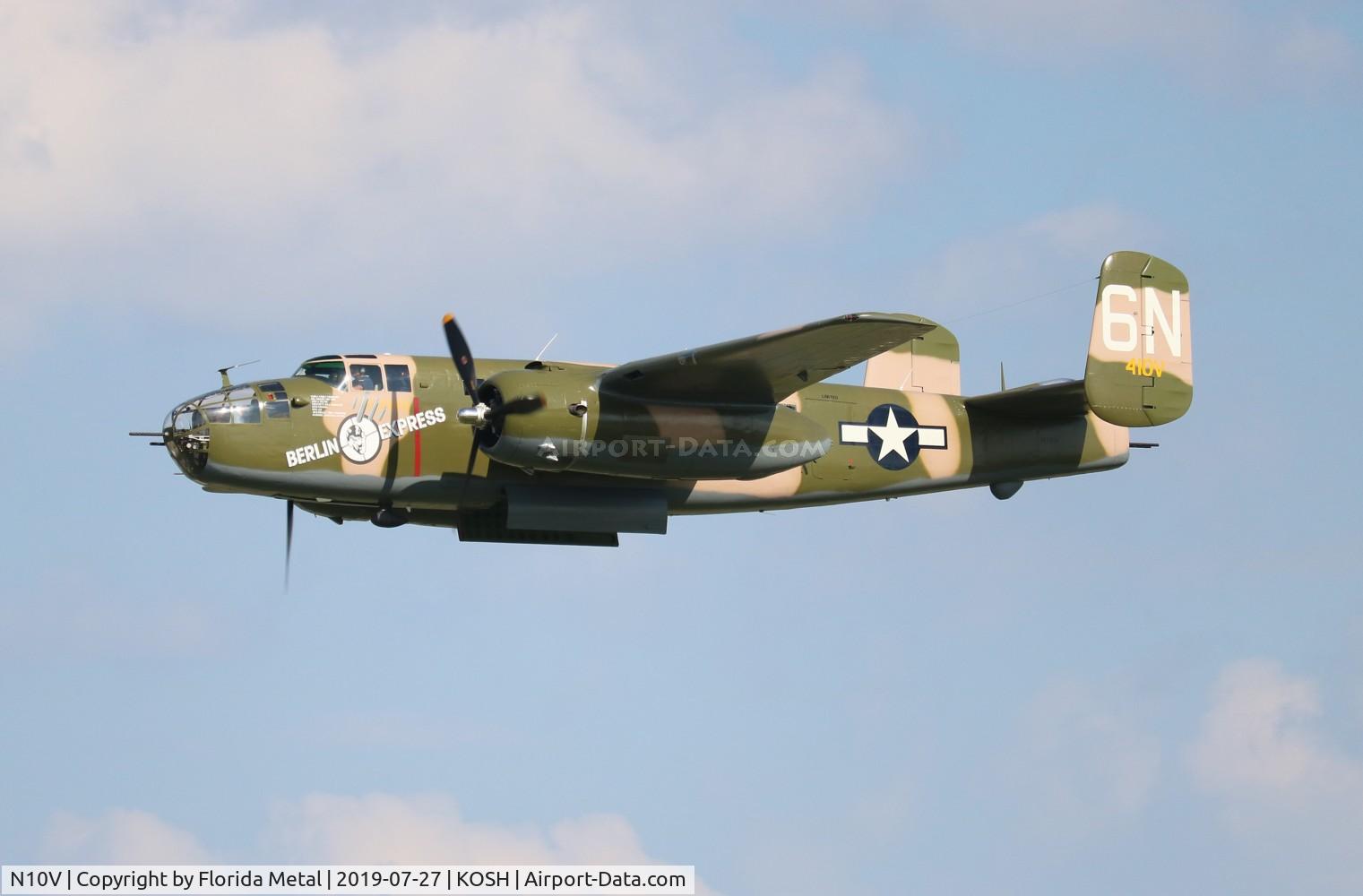 N10V, 1943 North American B-25H Mitchell C/N 98-21433, Berlin Express