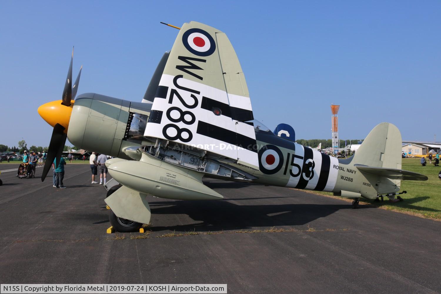 N15S, 1953 Hawker Sea Fury FB.11 C/N 41H/696792, Sea Fury