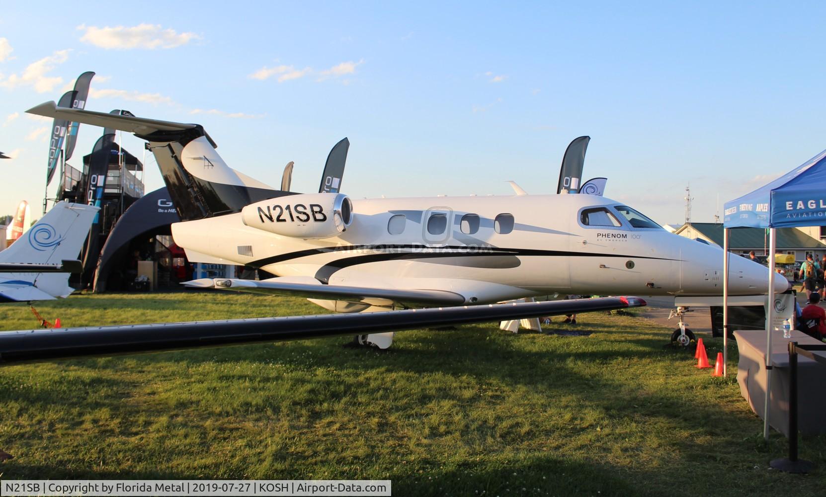 N21SB, 2010 Embraer EMB-500 Phenom 100 C/N 50000154, Phenom 100
