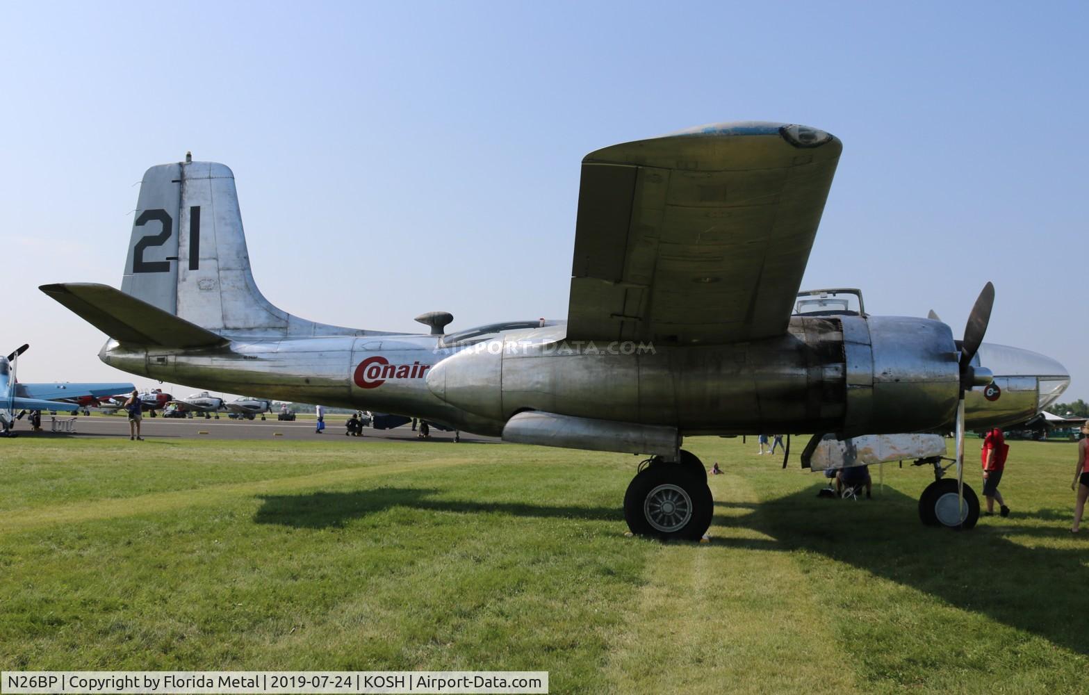 N26BP, 1944 Douglas A-26B Invader Invader C/N 7072, A-26B