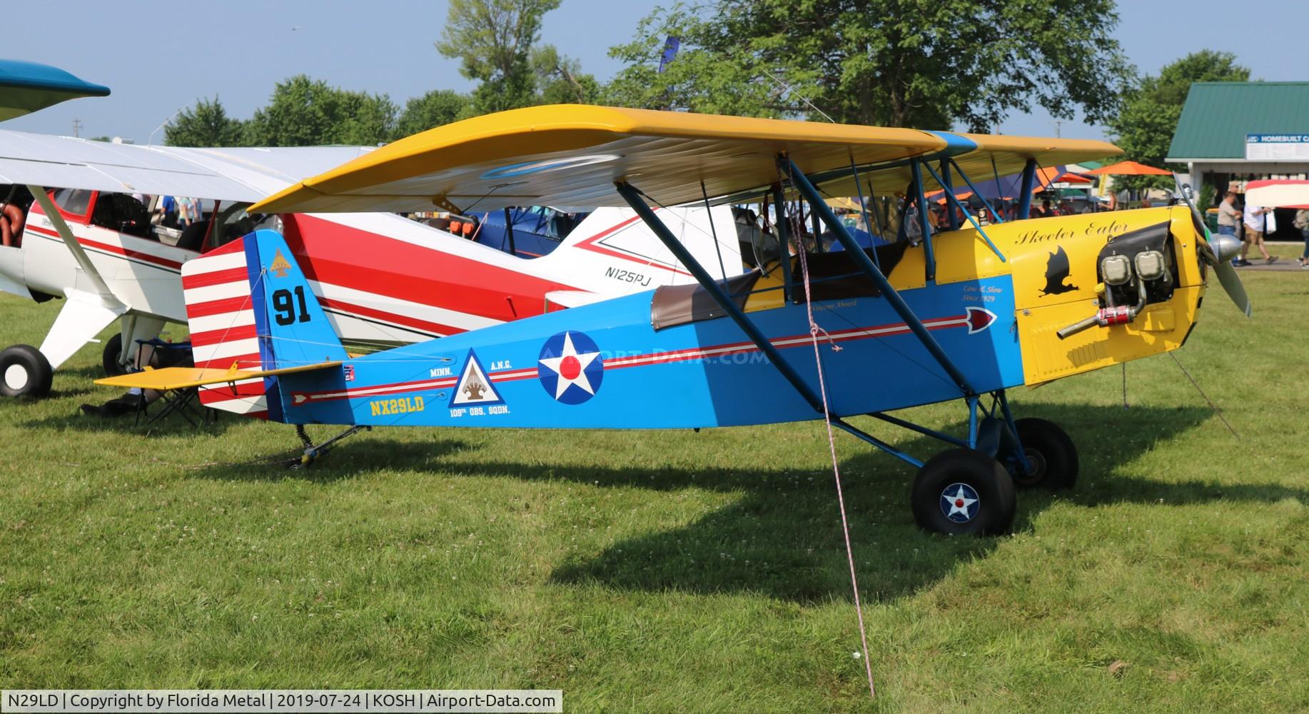 N29LD, 1988 Pietenpol Air Camper C/N D-193, Pietenpol Air Camper