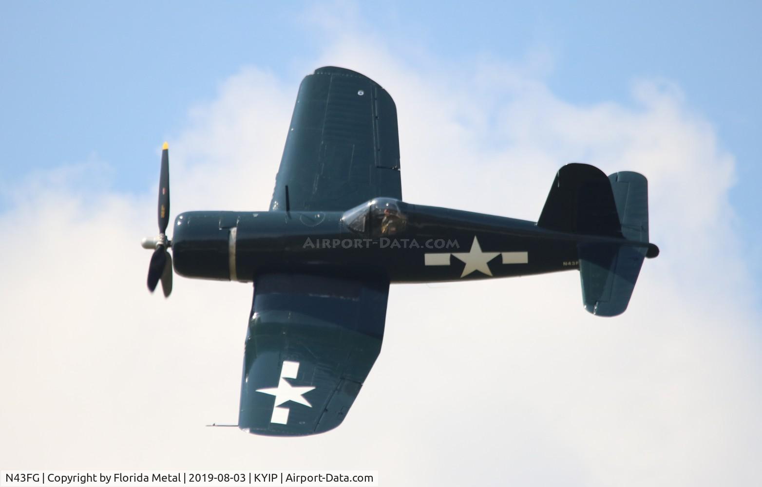 N43FG, 1945 Goodyear FG-1D Corsair C/N 2903, FG-1D