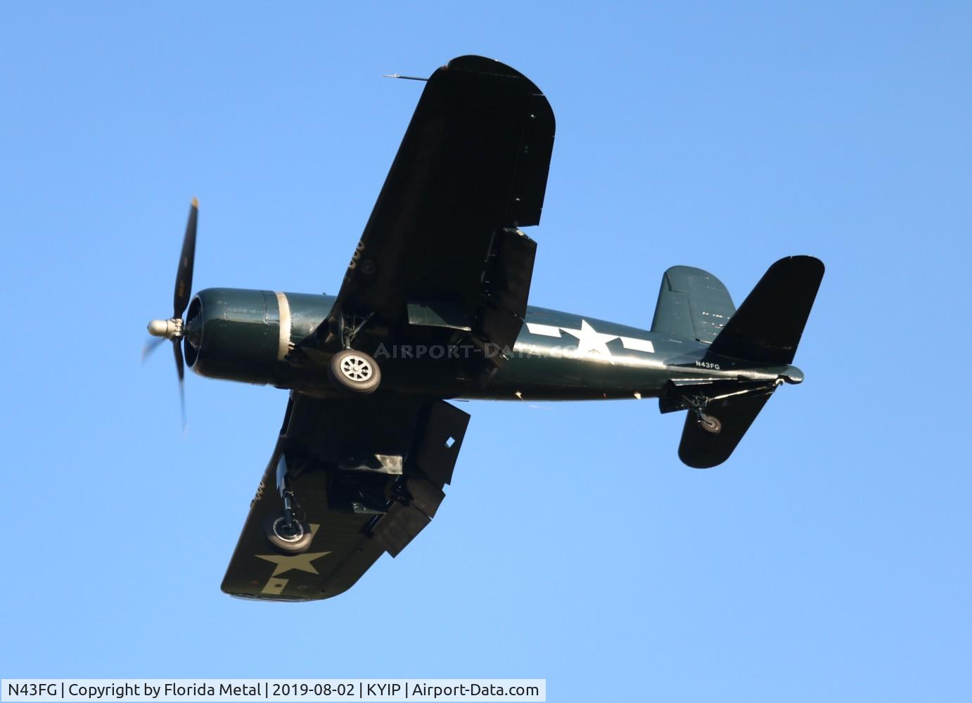 N43FG, 1945 Goodyear FG-1D Corsair C/N 2903, FG-1D
