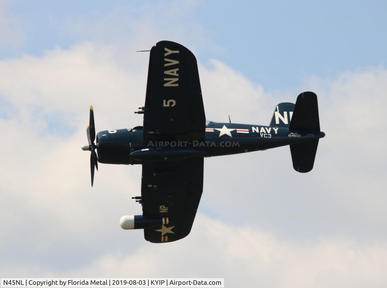 N45NL, 1951 Vought F4U-5NL Corsair C/N 124692, F4U-5NL