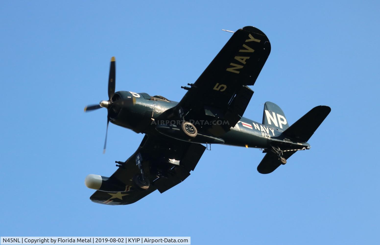N45NL, 1951 Vought F4U-5NL Corsair C/N 124692, F4U-5NL