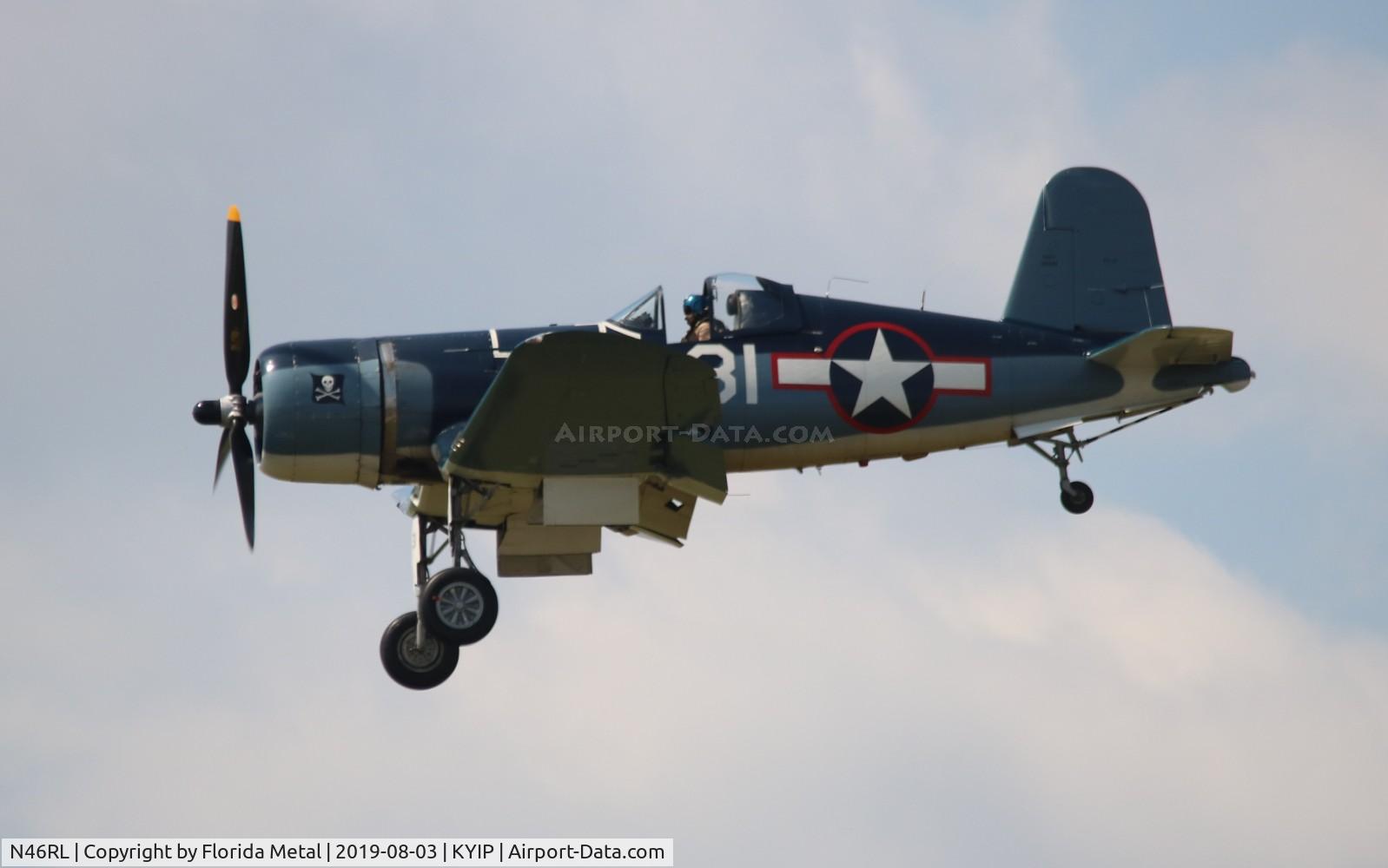 N46RL, 1945 Goodyear FG-1D Corsair C/N Not found (92508/N46RL), FG-1D