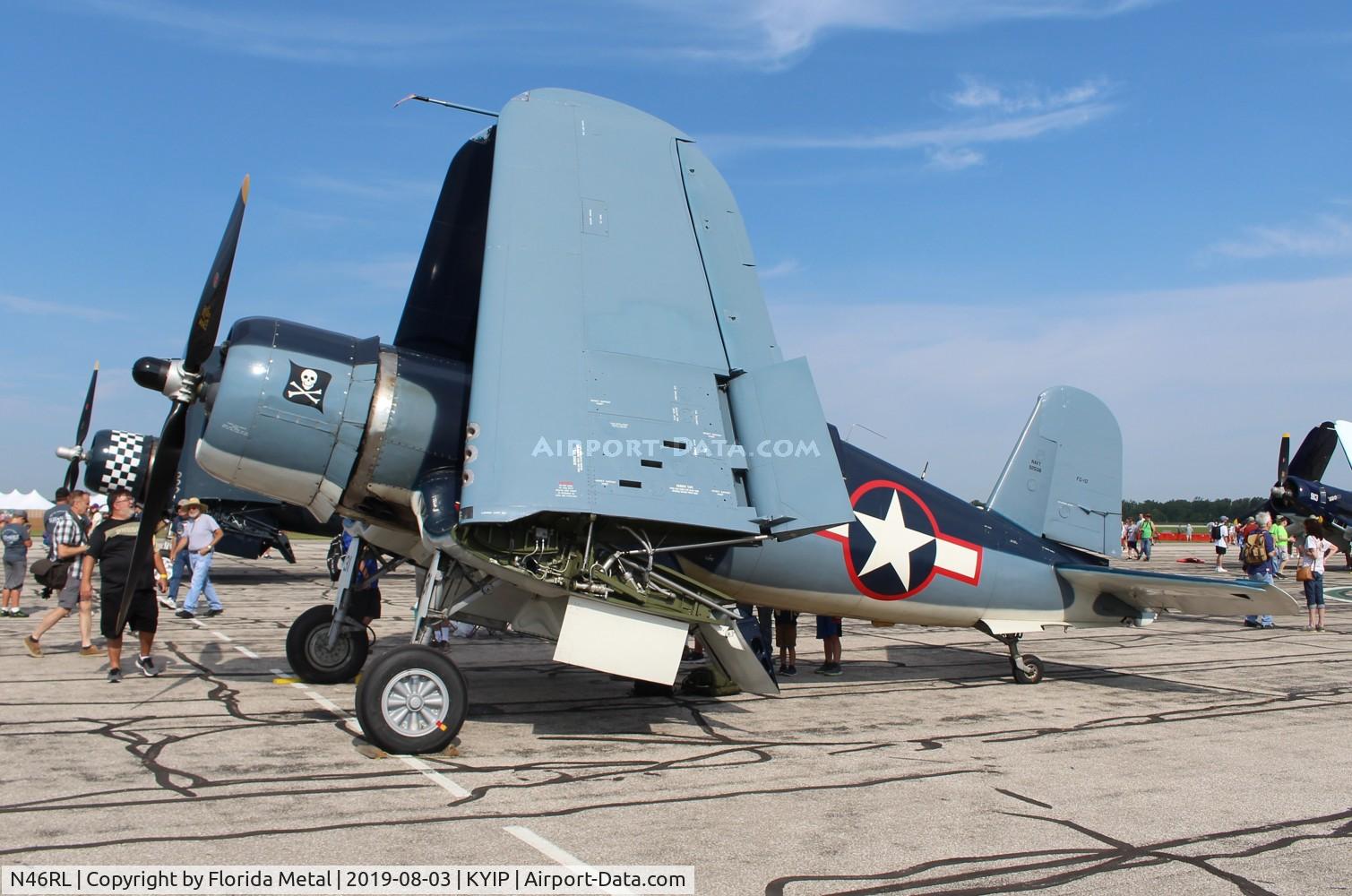 N46RL, 1945 Goodyear FG-1D Corsair C/N Not found (92508/N46RL), FG-1D