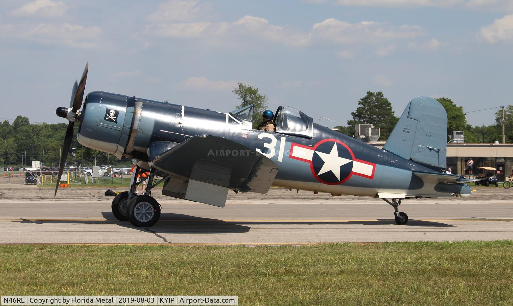 N46RL, 1945 Goodyear FG-1D Corsair C/N Not found (92508/N46RL), FG-1D