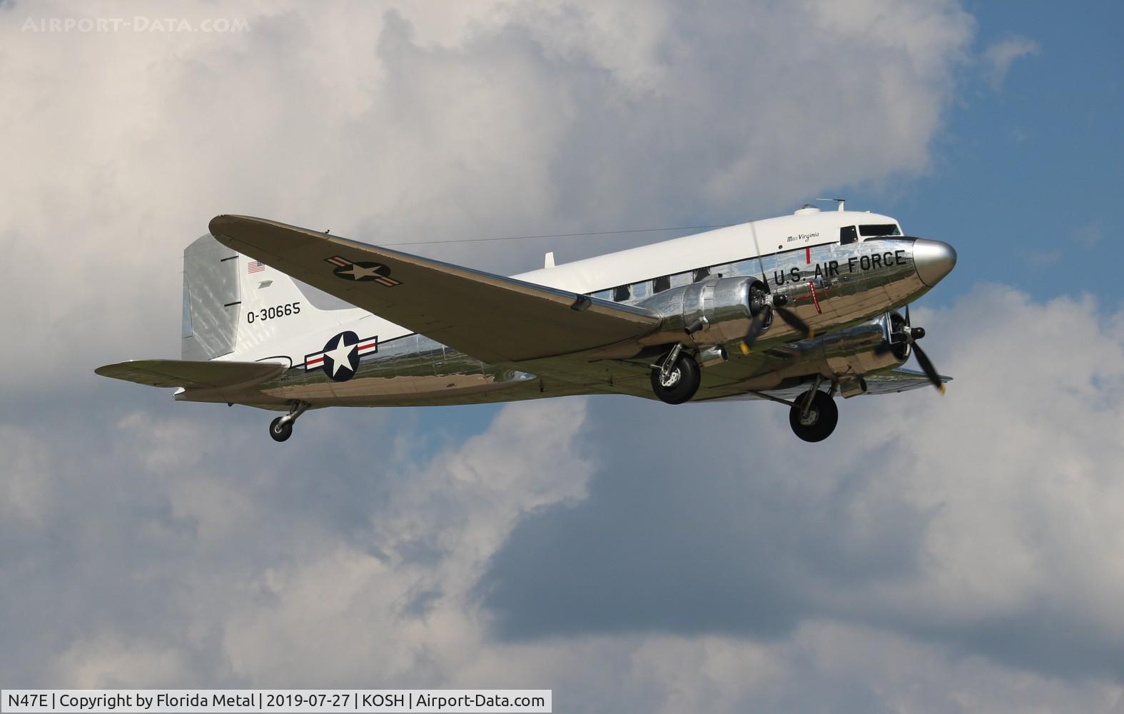 N47E, 1943 Douglas DC-3C (C-47A-60-DL) C/N 13816, C-47A