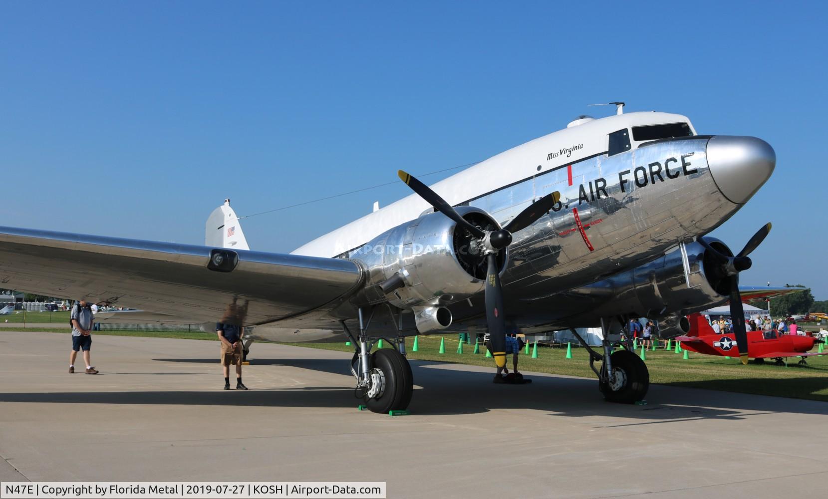 N47E, 1943 Douglas DC-3C (C-47A-60-DL) C/N 13816, C-47A