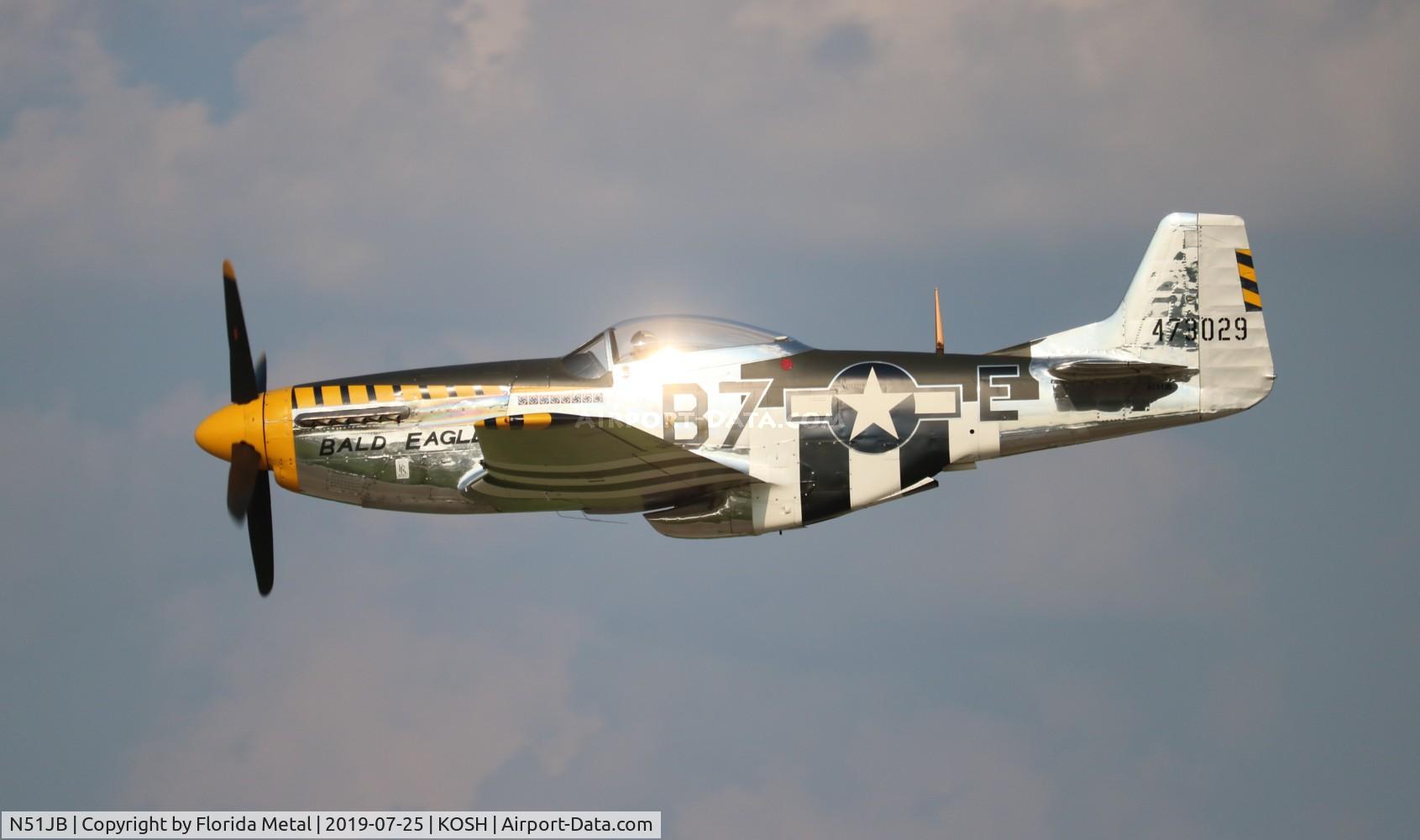 N51JB, 1944 North American P-51D Mustang C/N 122-39488, Bald Eagle