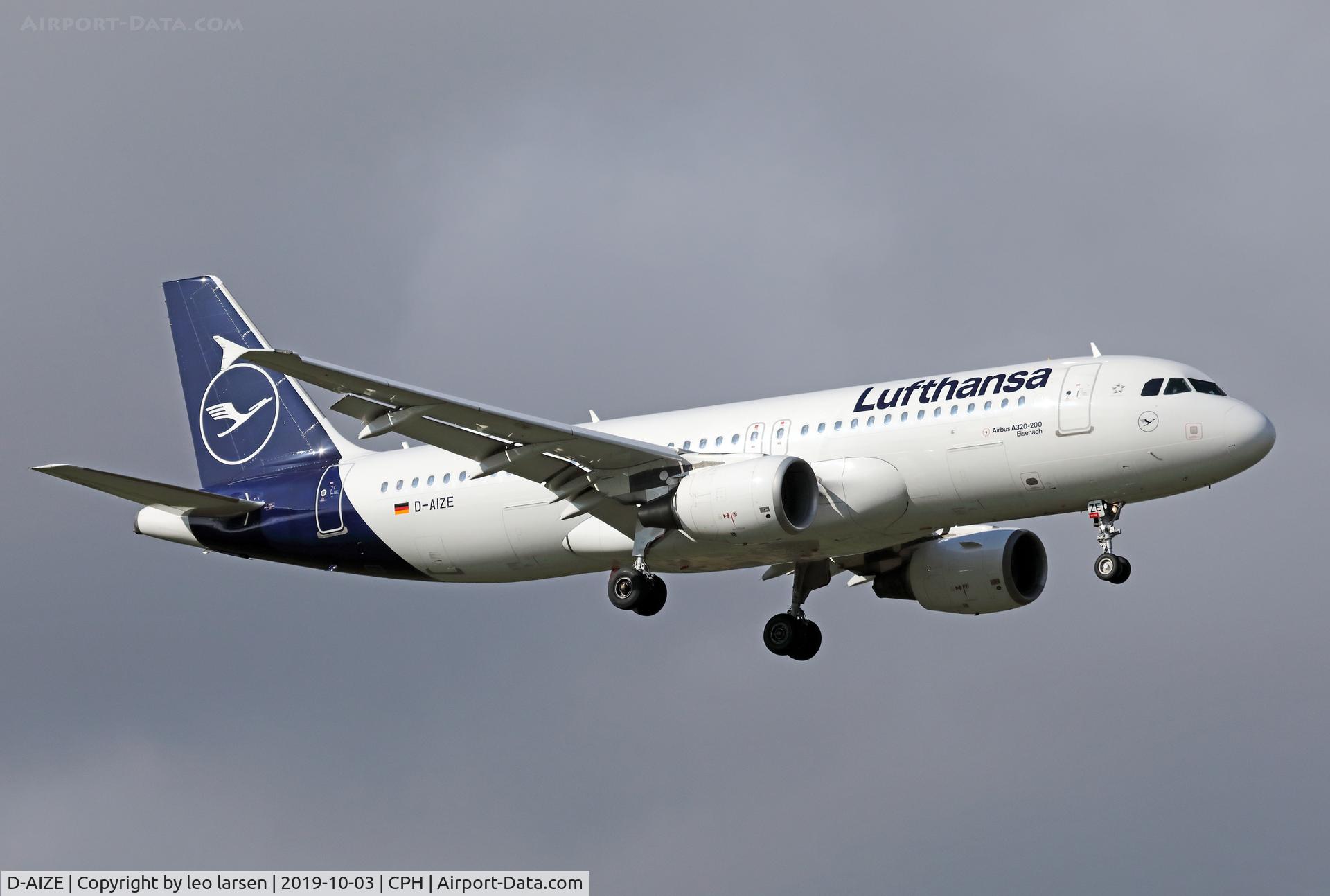 D-AIZE, 2010 Airbus A320-214 C/N 4261, Copenhagen 3.10.2019