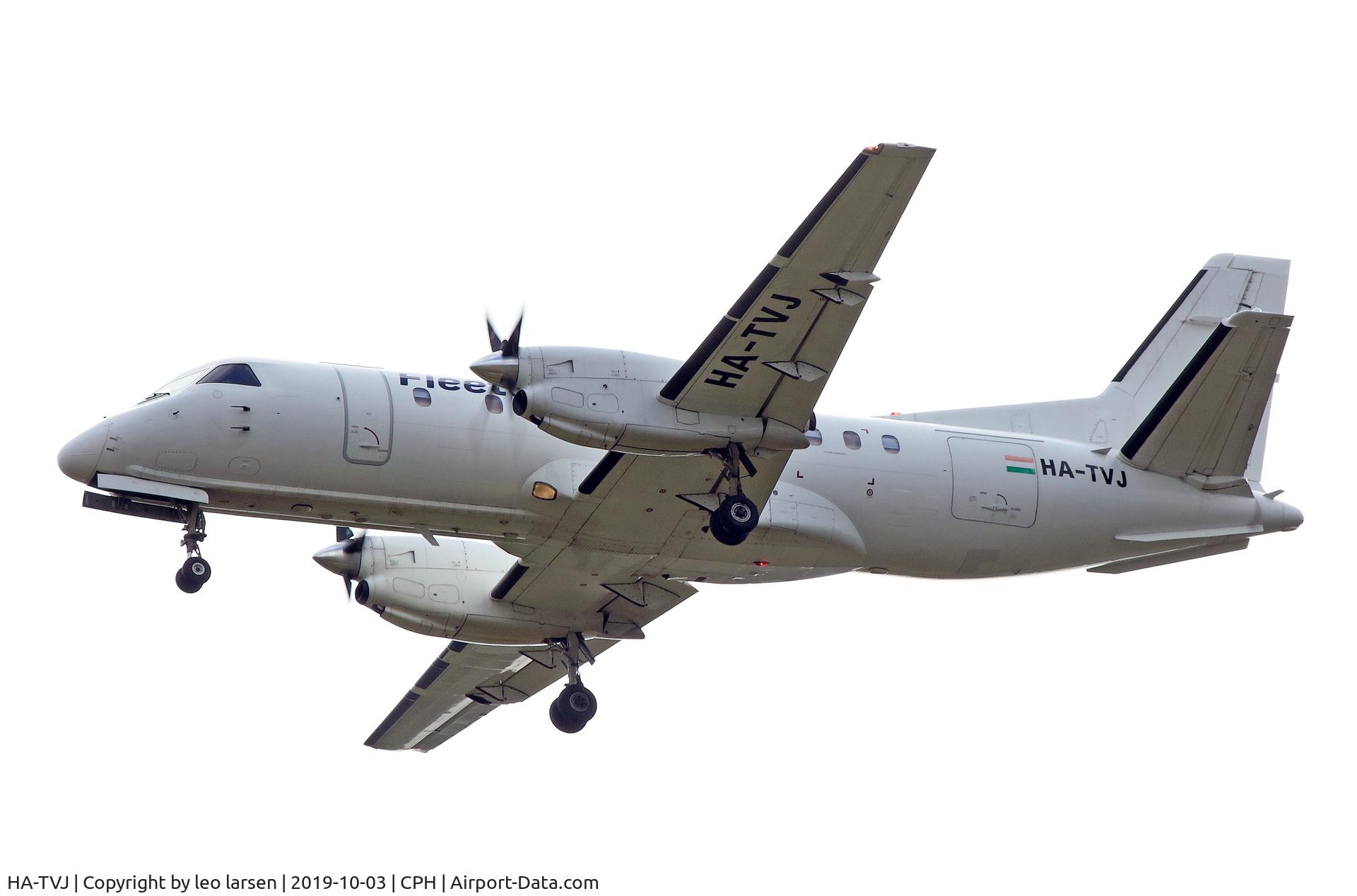 HA-TVJ, 1986 Saab 340A C/N 340A-066, Copenhagen 3.10.2019