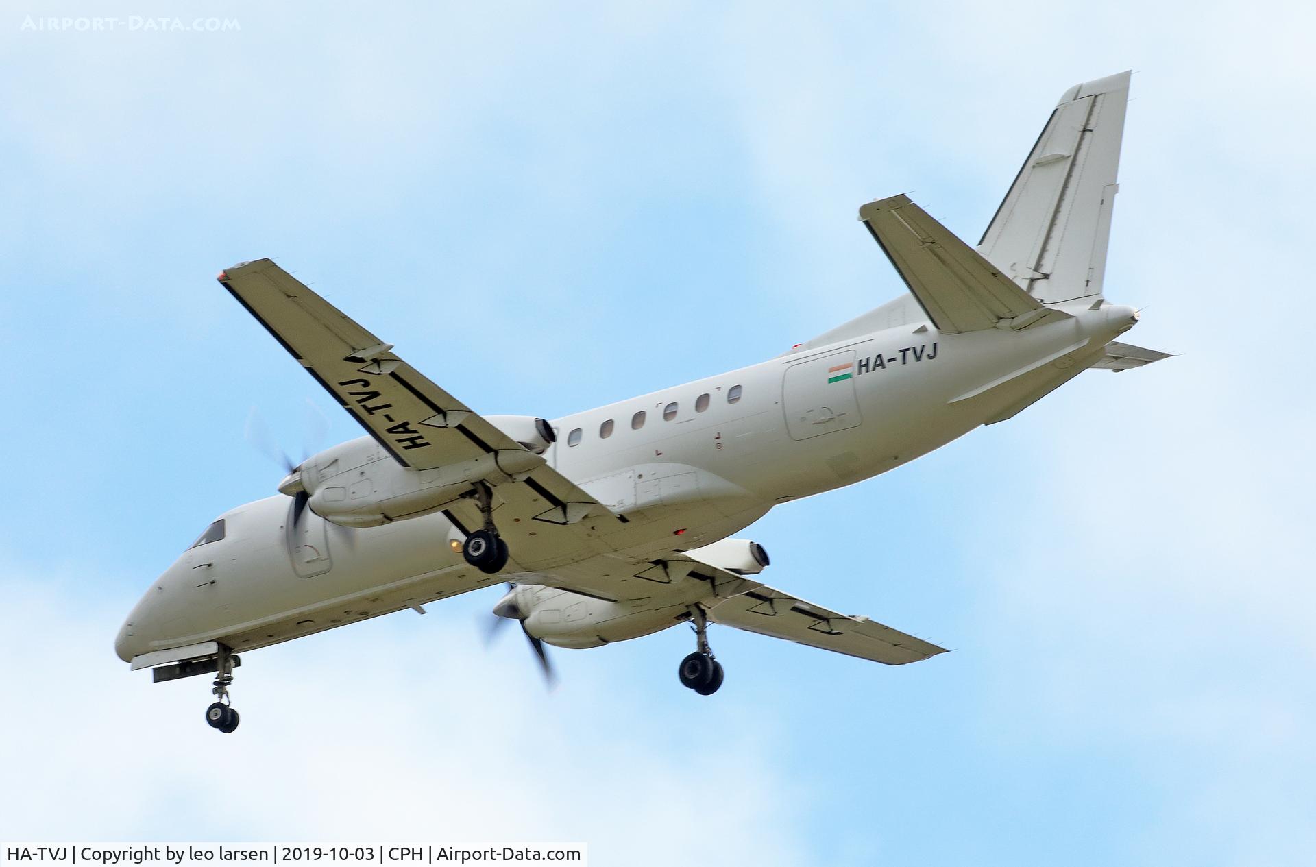 HA-TVJ, 1986 Saab 340A C/N 340A-066, Copenhagen 3.10.2019