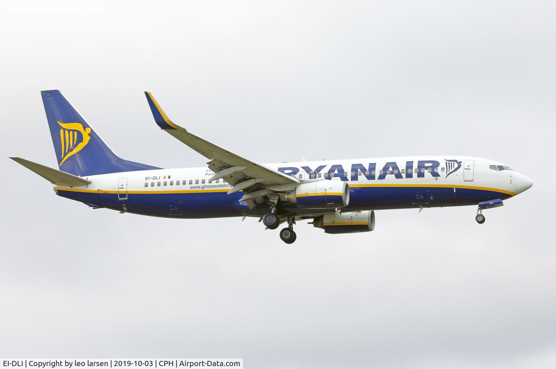 EI-DLI, 2006 Boeing 737-8AS C/N 33591, Copenhagen 3.10.2019