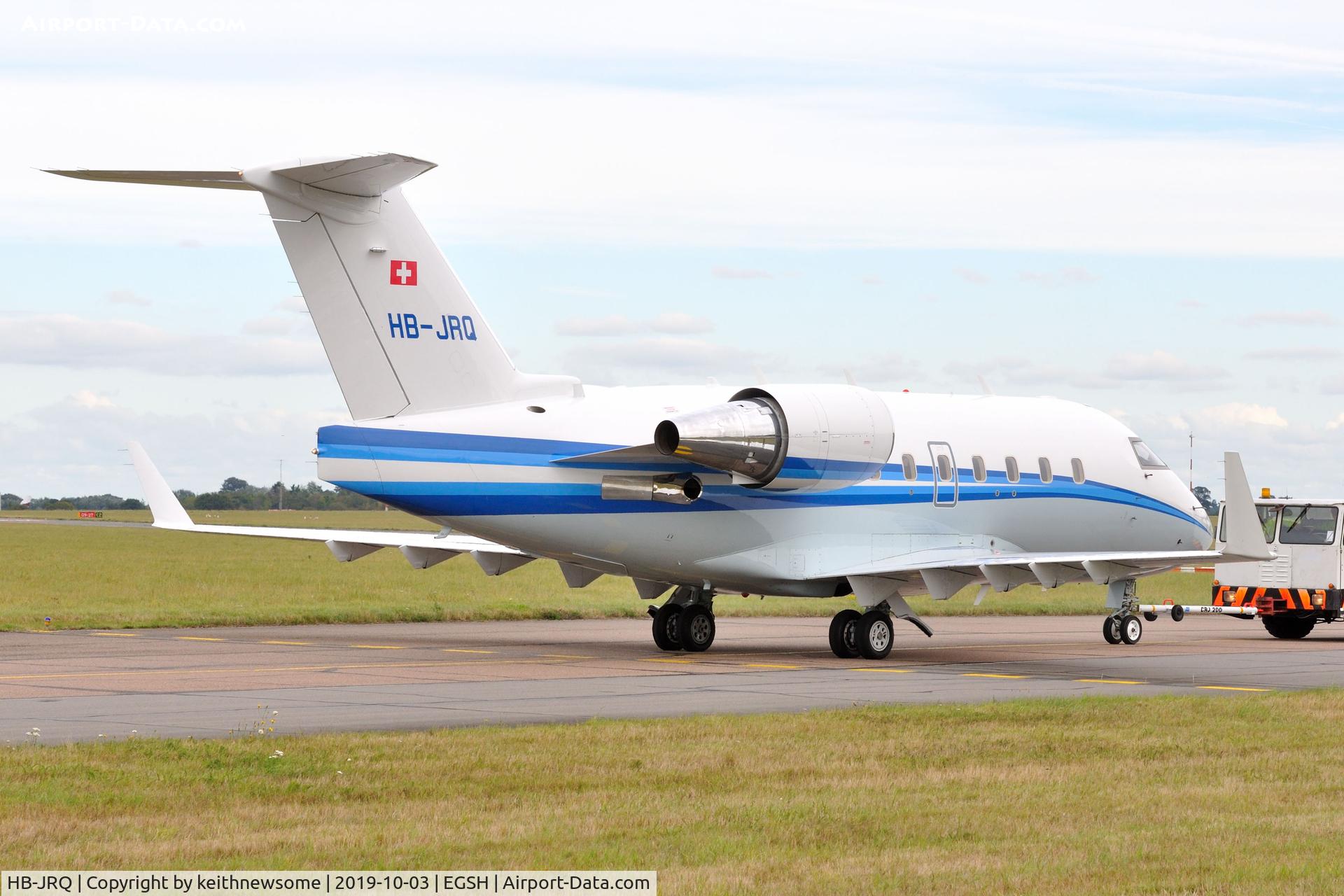 HB-JRQ, 2006 Bombardier Challenger 604 (CL-600-2B16) C/N 5651, Towed to spray shop.