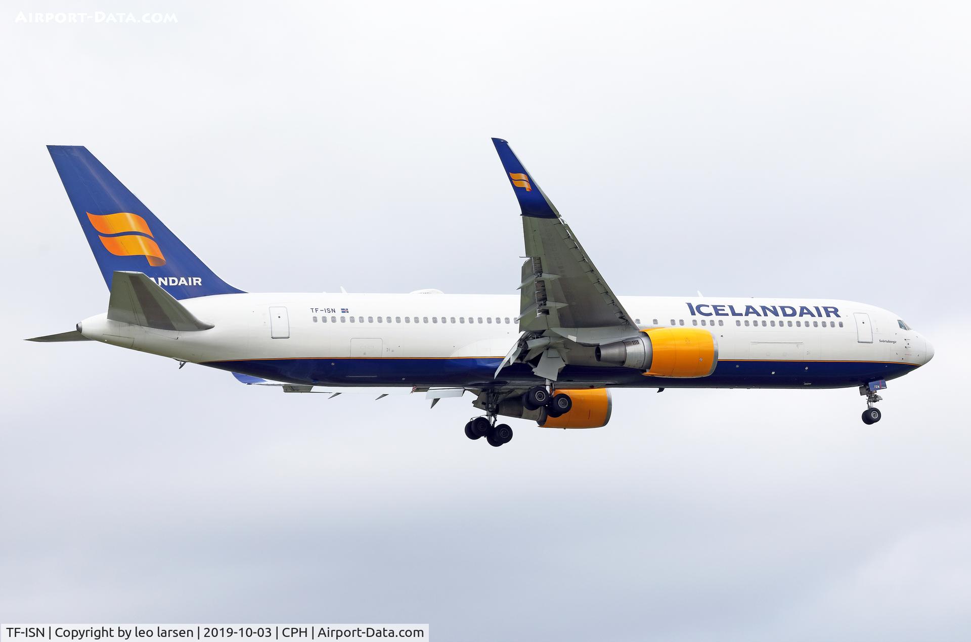TF-ISN, 2000 Boeing 767-319 C/N 30586, Copenhagen 3.10.2019
