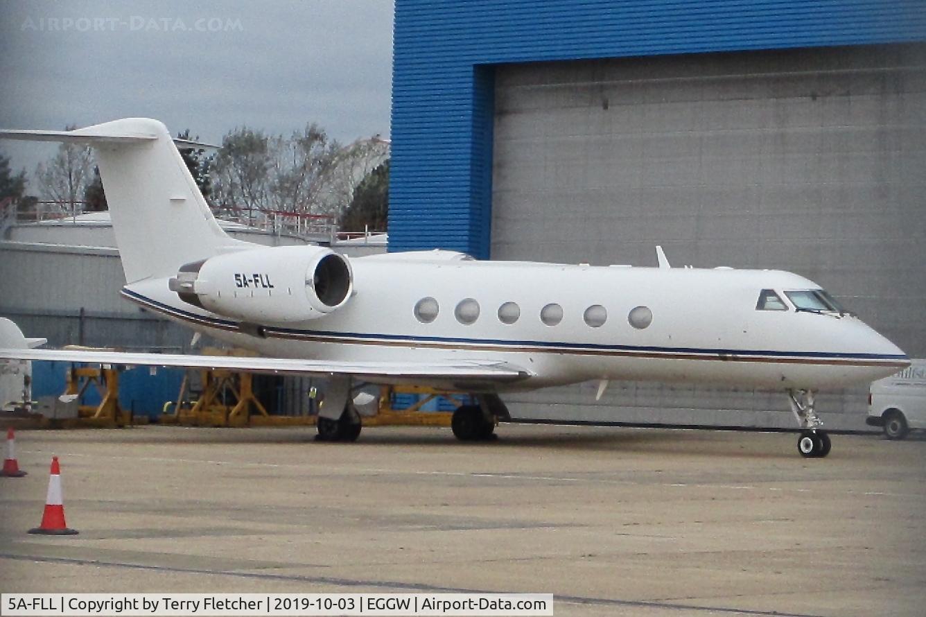 5A-FLL, 2003 Gulfstream Aerospace G-IV Gulfstream G300 C/N 1505, At Luton