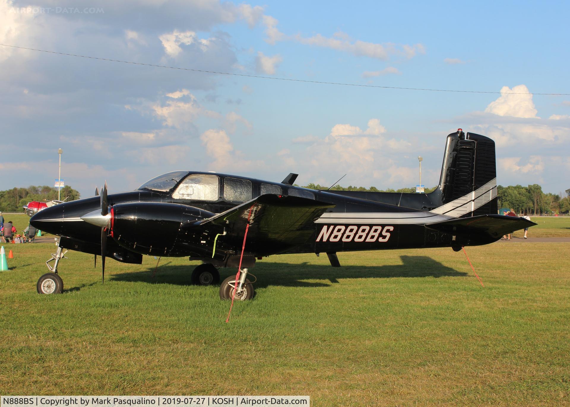 N888BS, 1956 Beech D50 Twin Bonanza C/N DH-14, Beech D50
