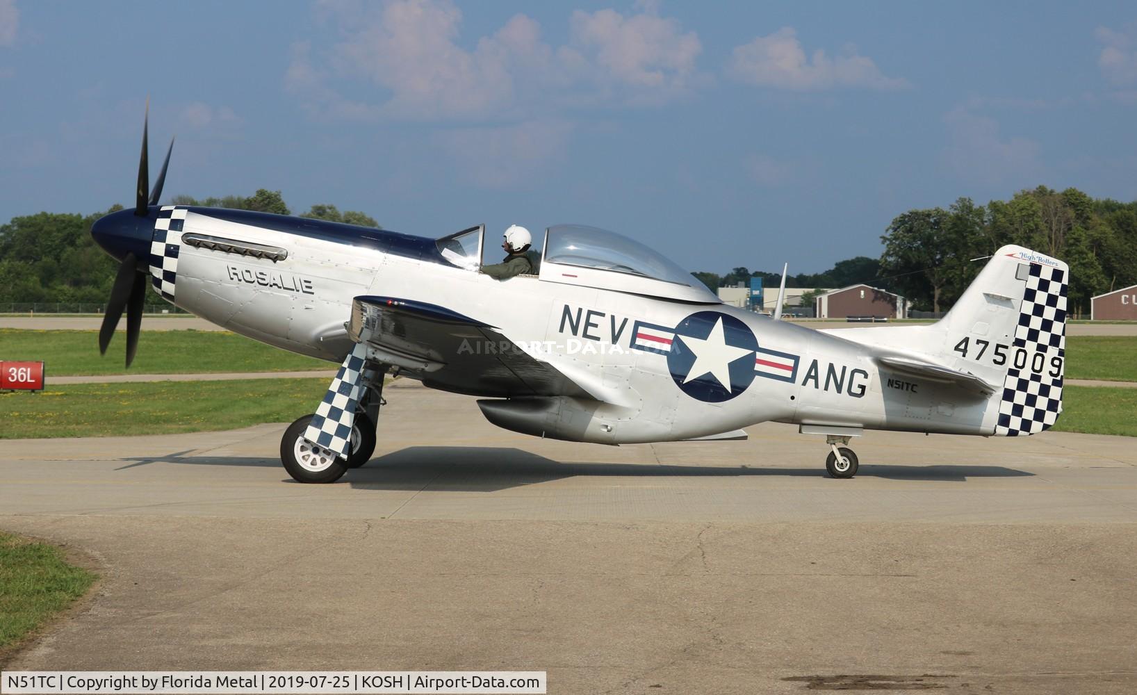 N51TC, 1944 North American/aero Classics P-51D C/N 44-75009, Rosalie