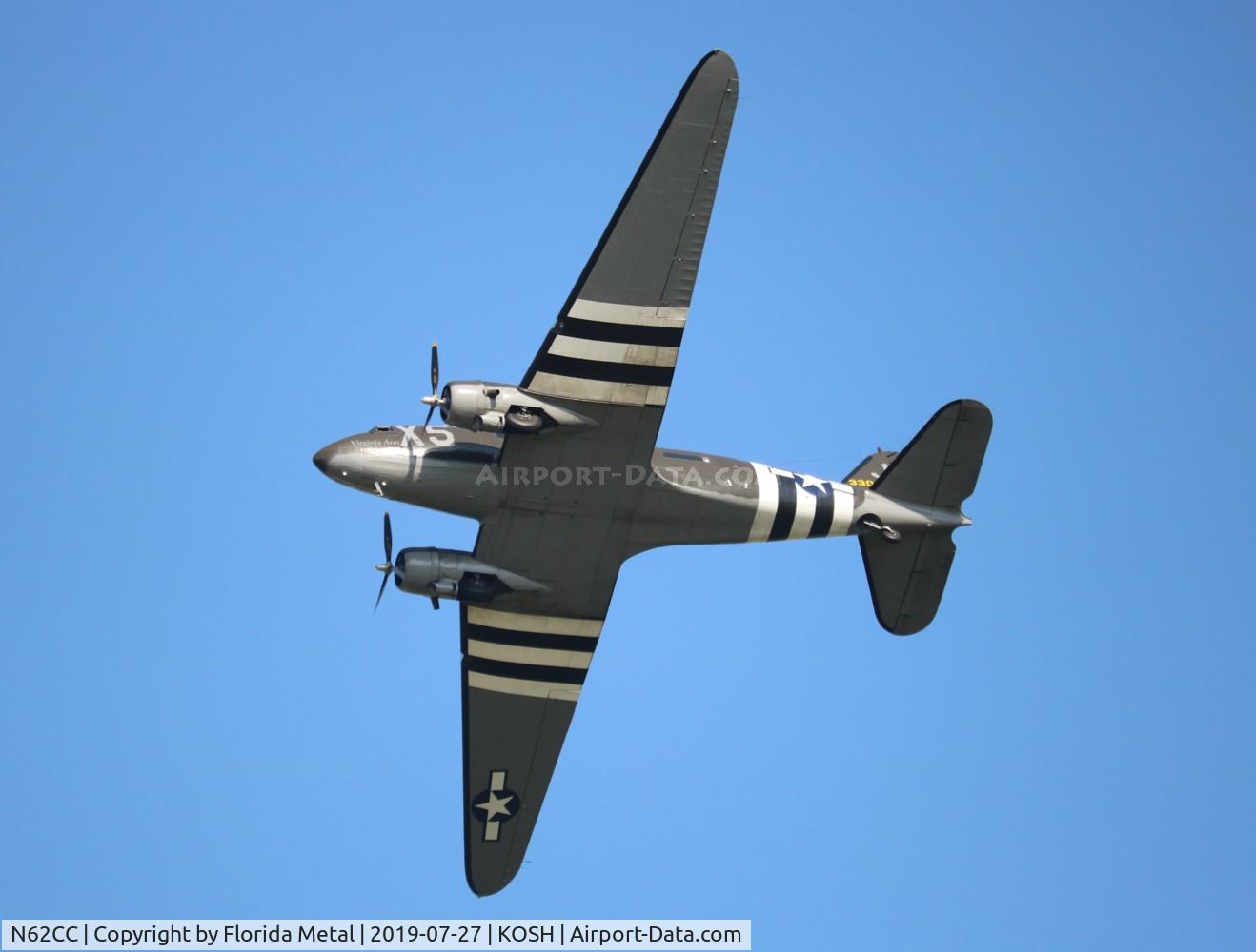 N62CC, 1943 Douglas DC-3C (C-47A-DL) C/N 13798, C-47A