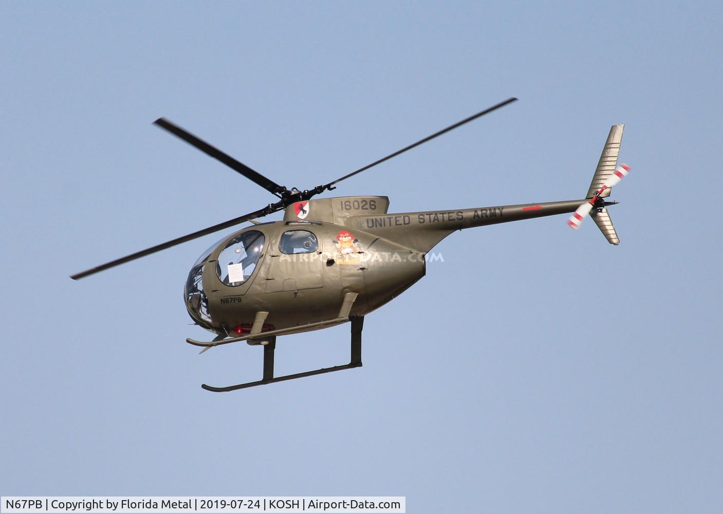N67PB, 1968 Hughes OH-6A Cayuse C/N 480411, OH-6A