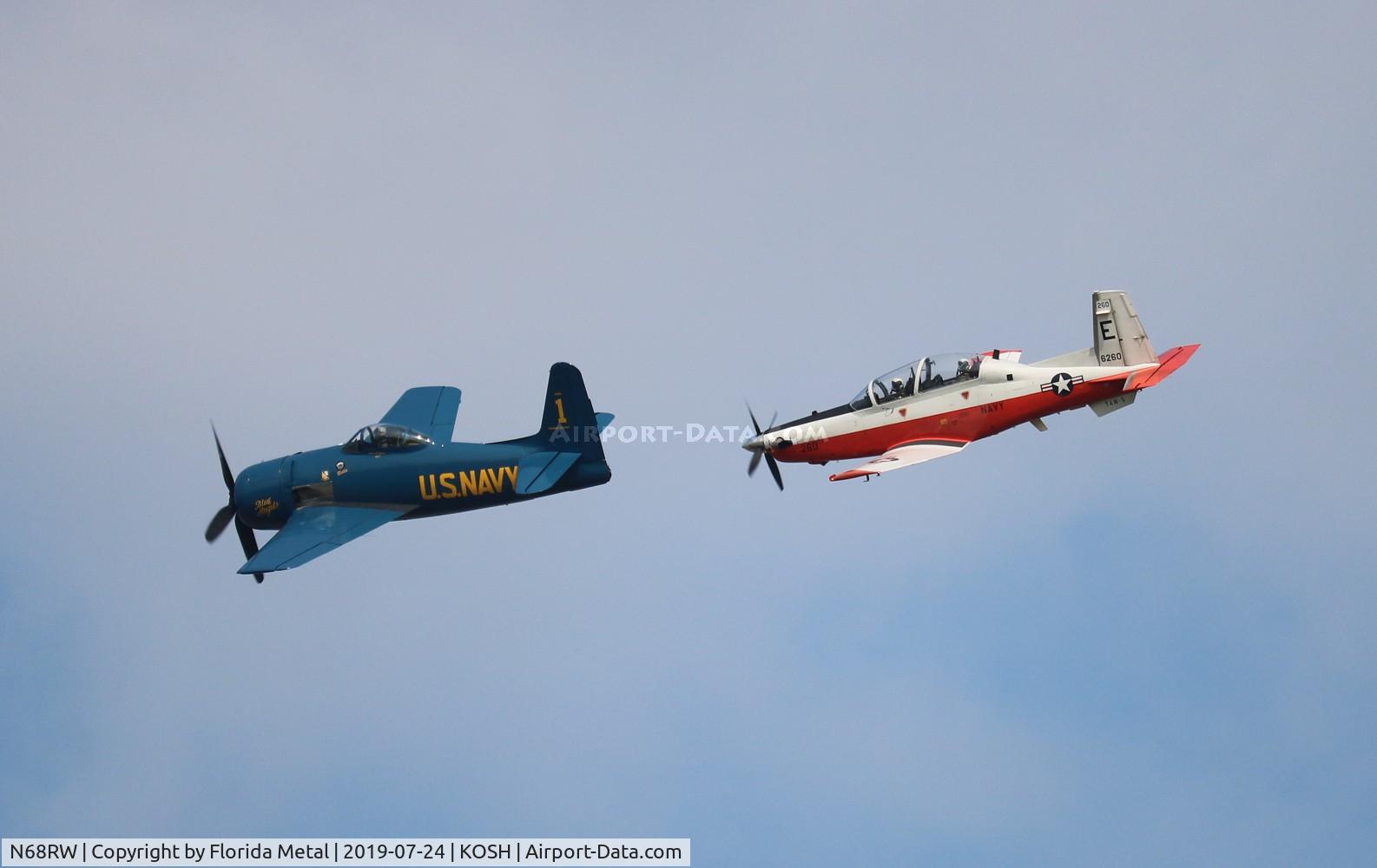 N68RW, 1947 Grumman F8F-2 (G58) Bearcat C/N D.1162, Bearcat