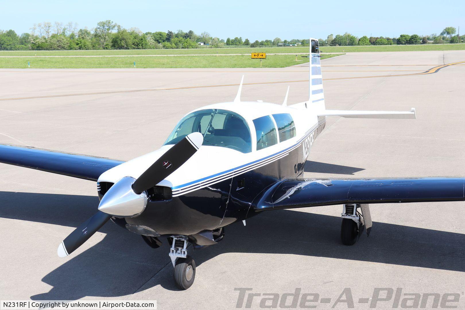 N231RF, 1983 Mooney M20K C/N 25-0778, M20K 1983