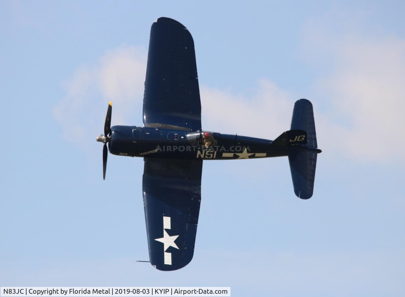 N83JC, 1943 Goodyear FG-1D Corsair C/N 67089, FG-1D