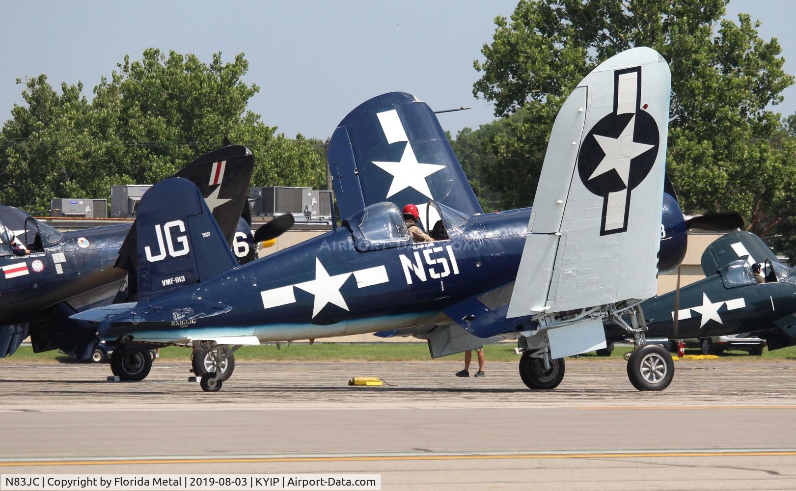N83JC, 1943 Goodyear FG-1D Corsair C/N 67089, FG-1D