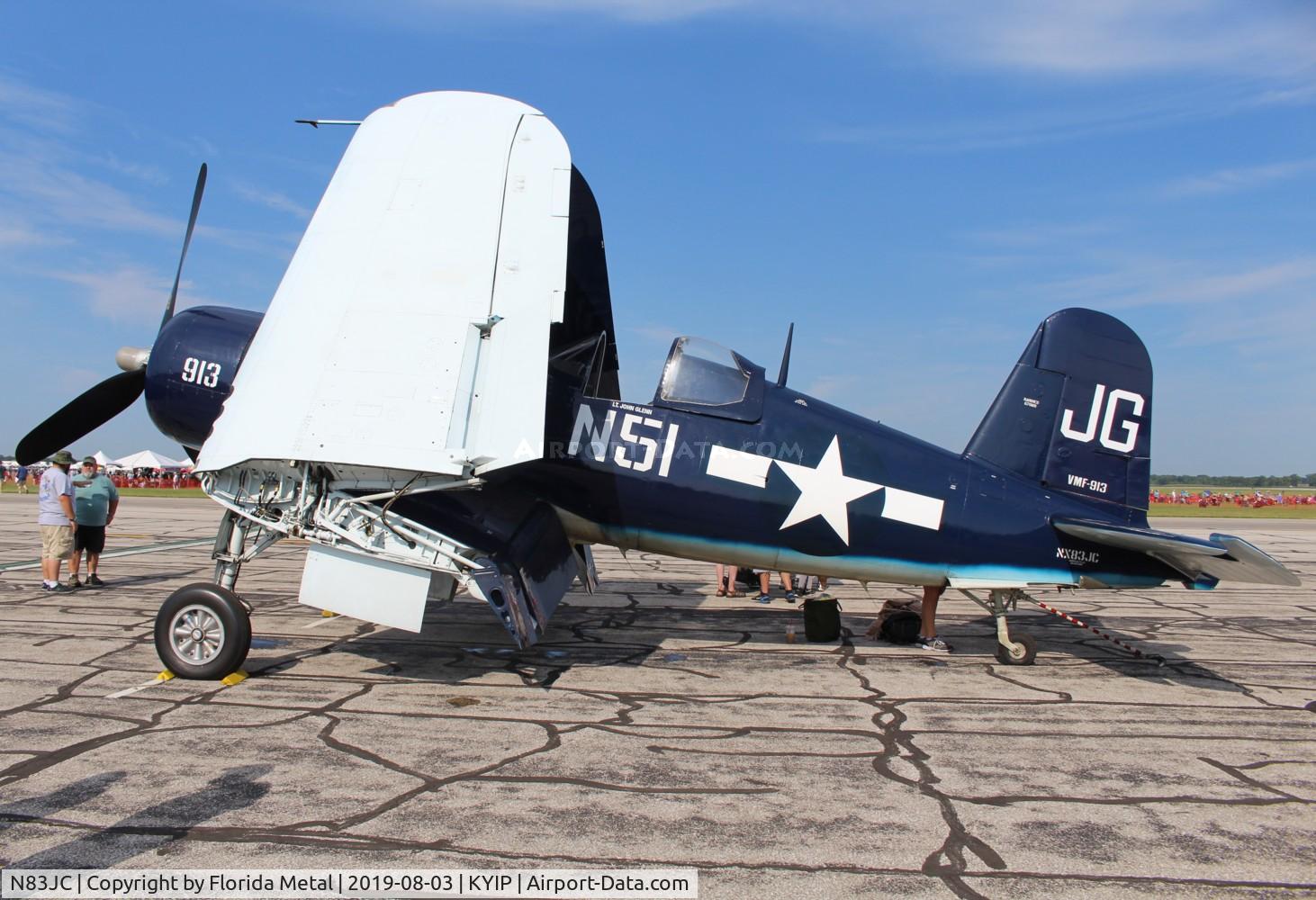 N83JC, 1943 Goodyear FG-1D Corsair C/N 67089, FG-1D