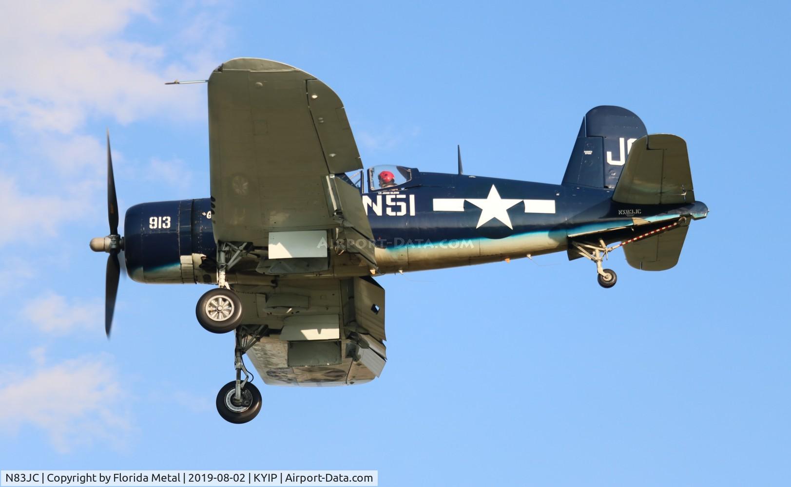 N83JC, 1943 Goodyear FG-1D Corsair C/N 67089, FG-1D