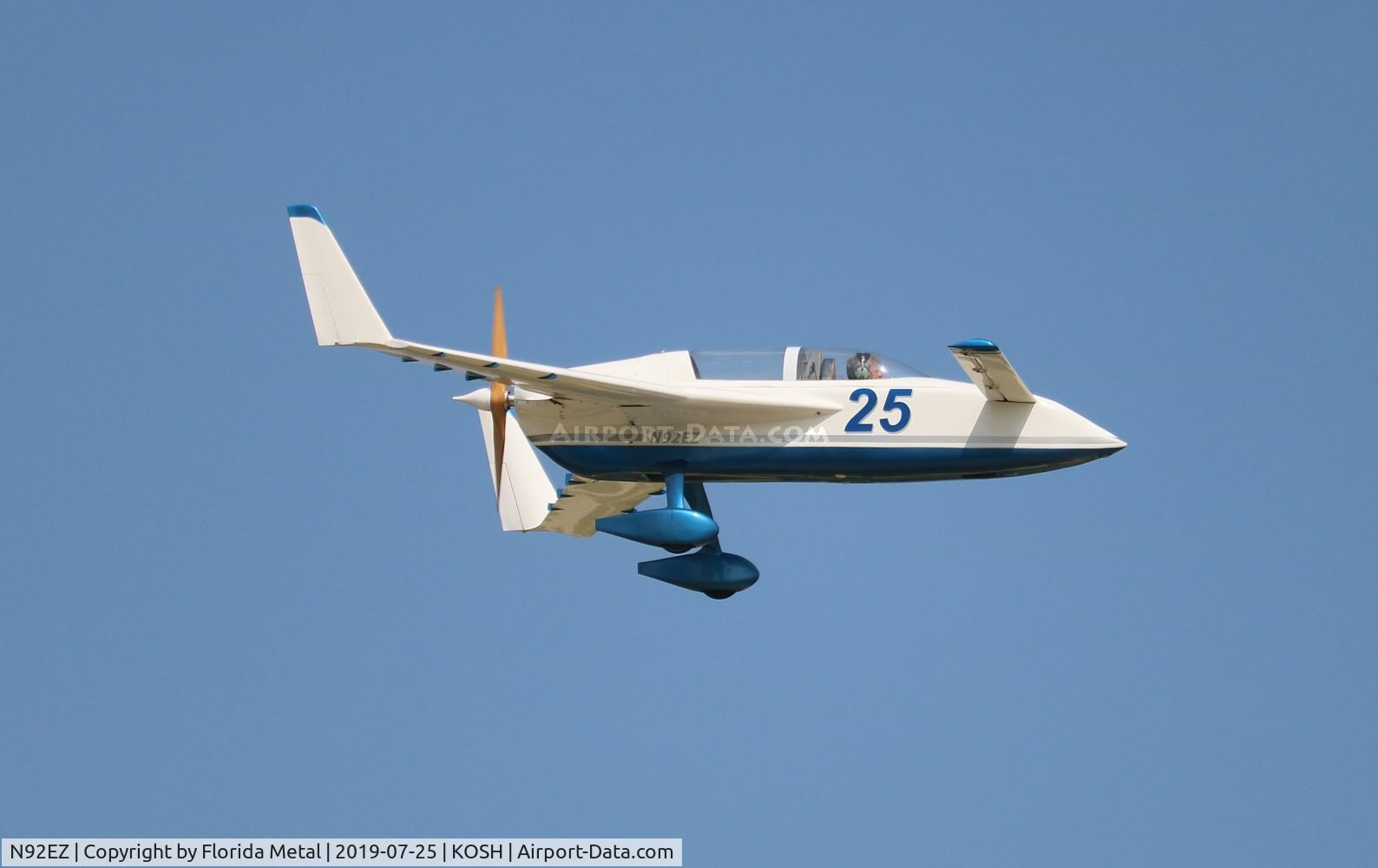 N92EZ, 1983 Rutan VariEze C/N 2052, VariEze
