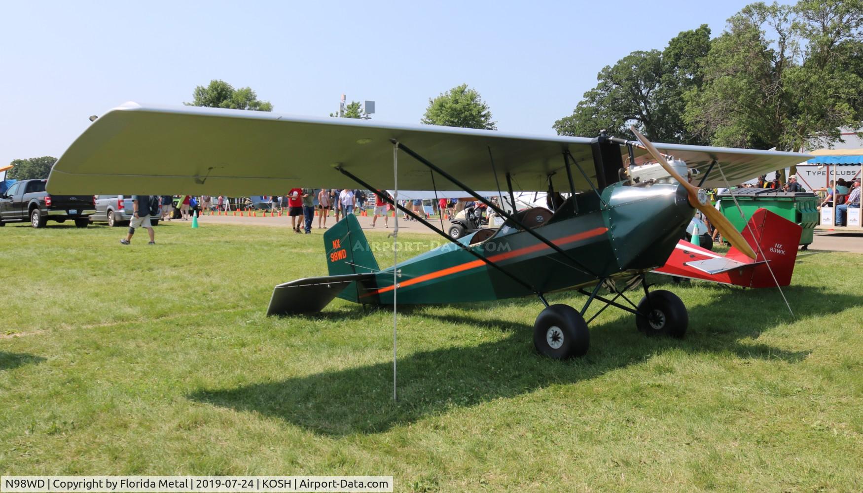 N98WD, 1989 Pietenpol Air Camper C/N WD-1, Air Camper