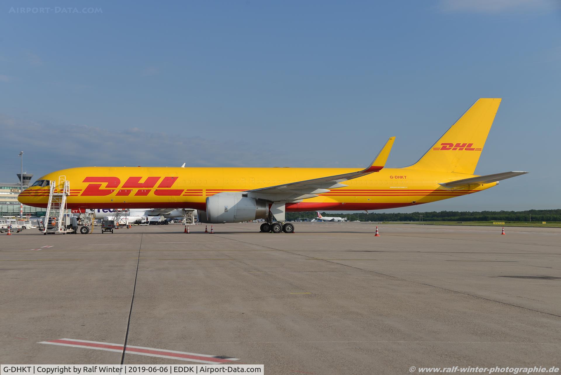 G-DHKT, Boeing 757-200 C/N 29428, Boeing 757.223(W) - D0 DHK DHL Air - 29428 - G-DHKT - 05.06.2019 - CGN